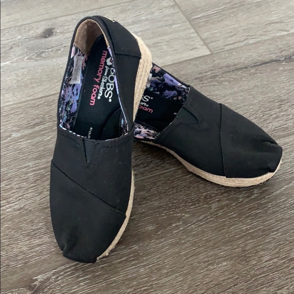 Bobs Memory Foam With Arch Support Size 6, Black - image 1